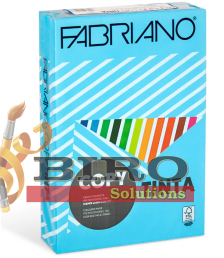 Hîrtie colorată A4 FABRIANO Tinta Cielo, 80 gr/m2, 500 foi, intensiv, albastru